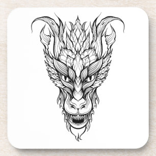Dessous-de-verre Dragon feuille