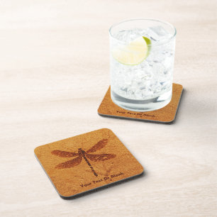 Dessous-de-verre Dragonfly fossile