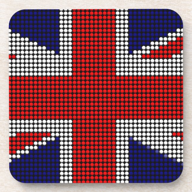 Dessous-de-verre drapeau américain (Devant)