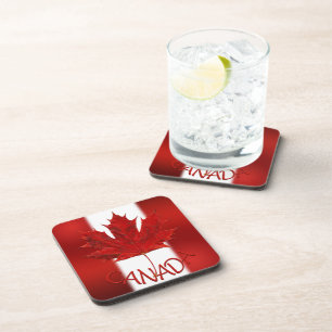 Dessous de verre Drapeau Canada Personnalisé Desso