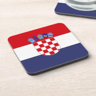 Dessous-de-verre Drapeau de Croatie