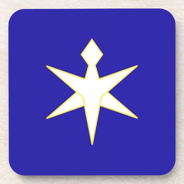 Dessous-de-verre Drapeau de la préfecture de Chiba, Japon (Devant)