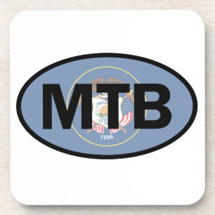 Dessous-de-verre Drapeau de l'Utah VTT