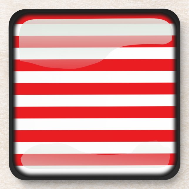 Dessous-de-verre Drapeau de Malaisie (Devant)