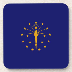 Dessous-de-verre Drapeau d'état Indiana