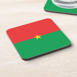 Dessous-de-verre drapeau du Burkina Faso