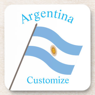 Dessous-de-verre Drapeau du pays Argentine Thunder_Cove