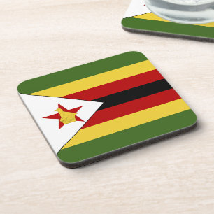 Dessous-de-verre drapeau du Zimbabwe