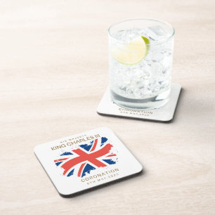 Dessous-de-verre Drapeau King Charles III Union Jack