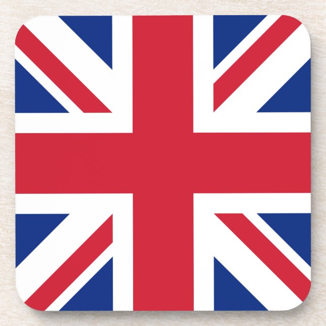 Dessous-de-verre Drapeau national Union Jack Royaume-Uni Angleterre (Devant)