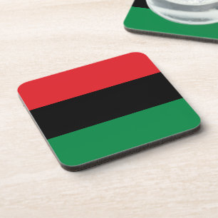 Dessous-de-verre Drapeau panafricain de l'UNIA