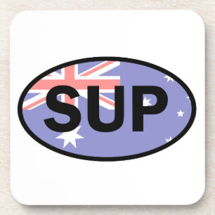Dessous-de-verre Drapeau Standup Paddleboard Australie