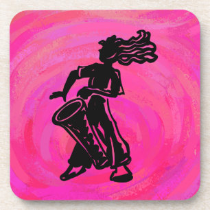 Dessous-de-verre Drum Boogie Nights New York Hot Pink
