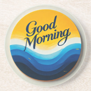 Dessous de verre du bon matin