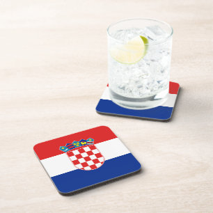 Dessous de verre du drapeau croate