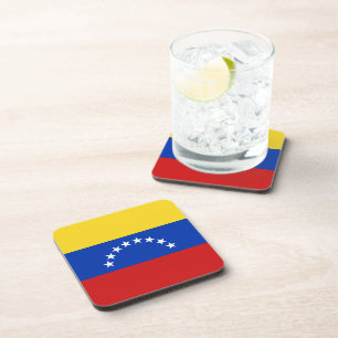 Dessous de verre du drapeau du Venezuela