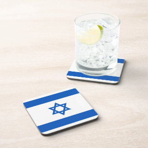 Dessous de verre du drapeau israélien