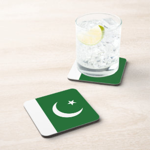 Dessous de verre du drapeau pakistanais