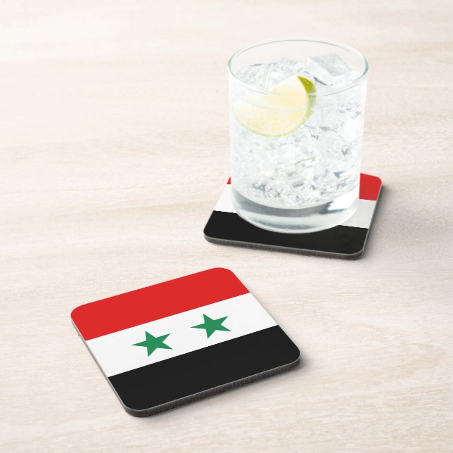 Dessous de verre du drapeau syrien (Côté Droit)