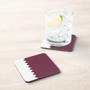 Dessous de verre du pavillon du Qatar