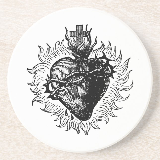 Dessous de verre du Sacré-Coeur (Devant)