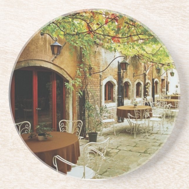 DESSOUS DE VERRE DU VILLAGE ITALIEN (Devant)