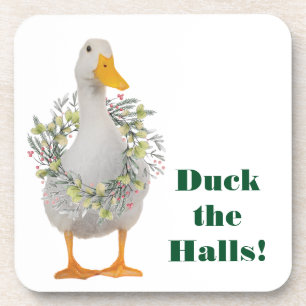 Dessous-de-verre Duck the Halls Holiday Duck