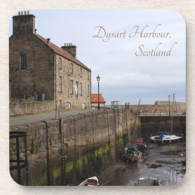 Dessous-de-verre Dysart Harbour, Fife Coast, Écosse (Devant)