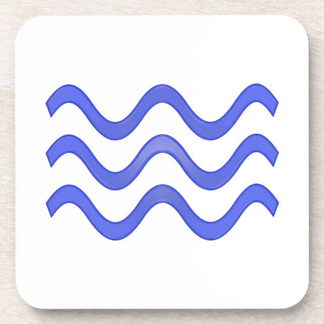 Dessous-de-verre Eau (Devant)