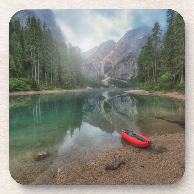 Dessous-de-verre Eau | Lac Tyrol du Sud, Italie (Devant)