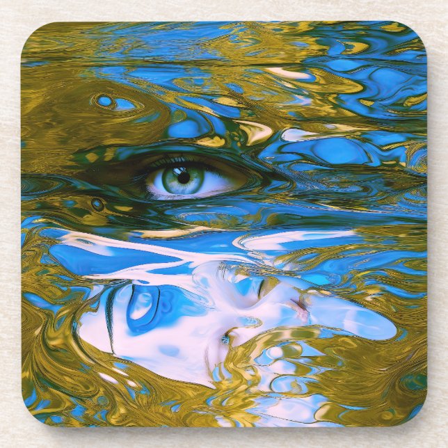 Dessous-de-verre Eaux mystiques (Devant)