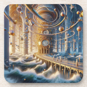 Dessous-de-verre Echos de '73 : Le Labyrinthe de Chronos Ocean