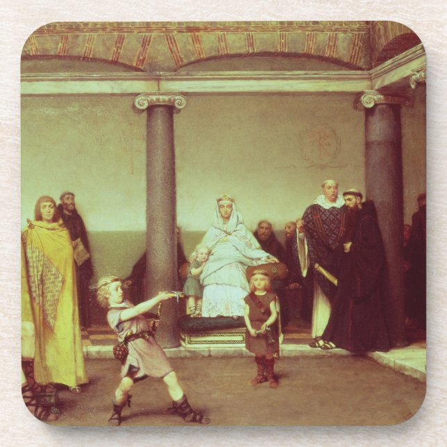 Dessous-de-verre Éducation d'Alma-Tadema | des enfants de Clothilde (Devant)