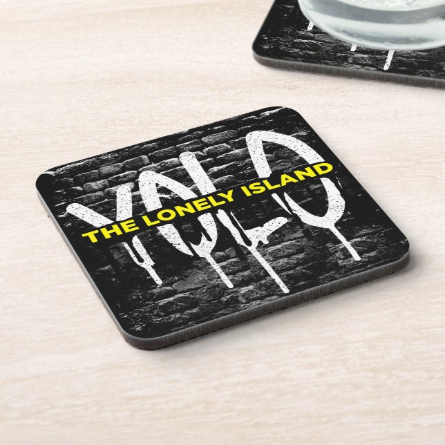 Dessous-de-verre Égouttement de brique (Côté gauche)