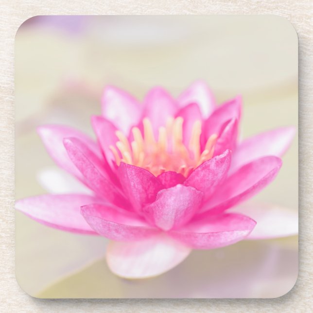 Dessous-de-verre Elégant Lotus Or, Yoga (Devant)