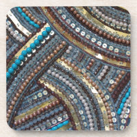 Elégant turquoise paillée