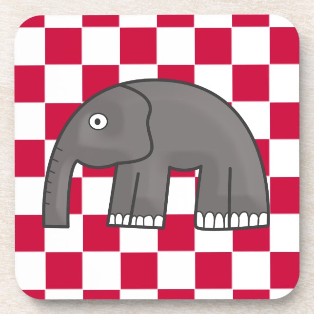 Dessous-de-verre éléphant (Devant)