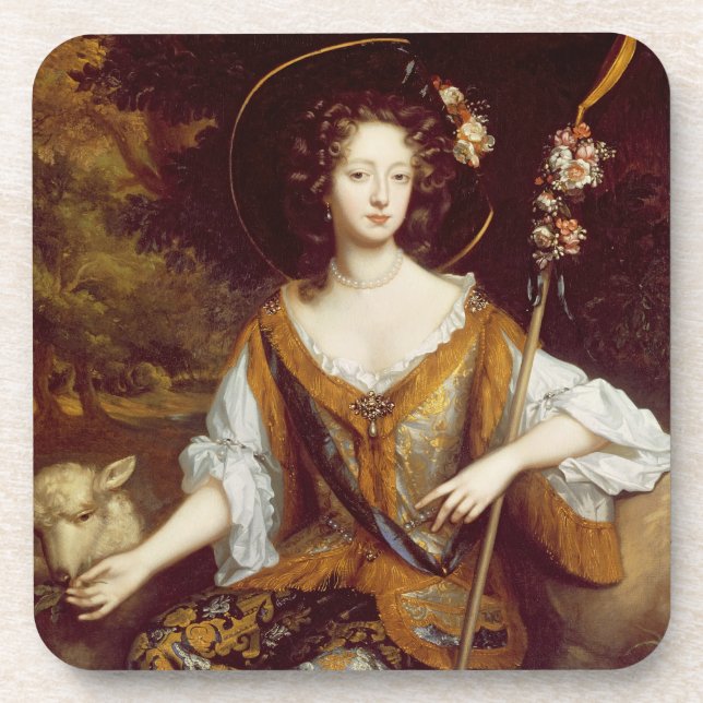 Dessous-de-verre Elizabeth Jones, comtesse de Kildare, c.1684 (Devant)