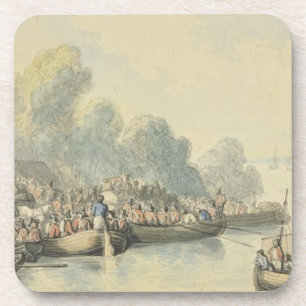 Dessous-de-verre Embarquement à Southampton le 20 juin après