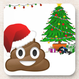 Dessous-de-verre emoji de noël