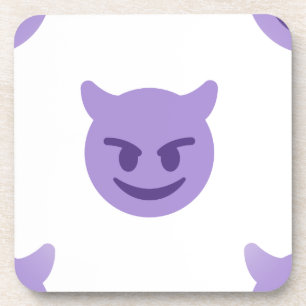 Dessous-de-verre emoji diable
