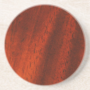 Dessous de verre en bois de grain de cerise