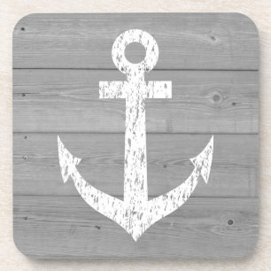 Dessous de verre en bois nautiques de boissons