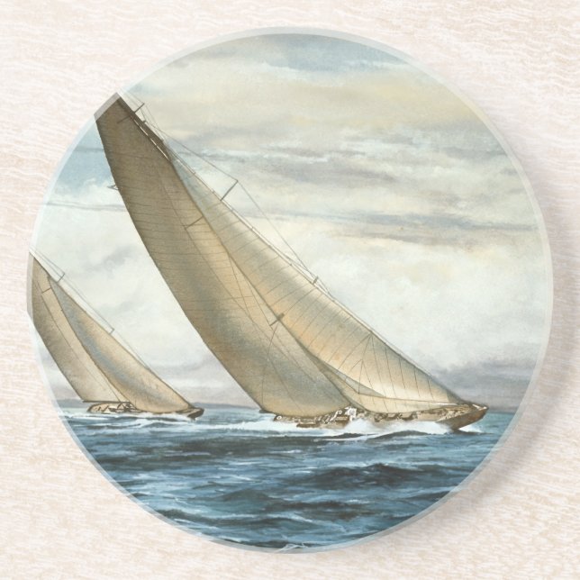Dessous de verre en grès (Devant)