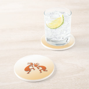 Dessous De Verre En Grès 2 Kokopelli #82
