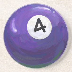 Dessous De Verre En Grès 4 Balle