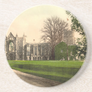 Dessous De Verre En Grès Abbaye de Newstead, Nottinghamshire, Angleterre