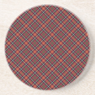 Dessous De Verre En Grès Aitken/copie conçue par tartan d'Aikens