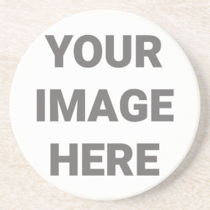 Dessous De Verre En Grès Ajoutez Votre Propre Conception Photo Personnalisé