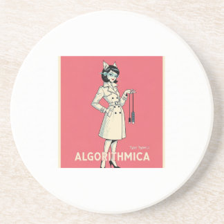Dessous De Verre En Grès Algorithmica Art Collection